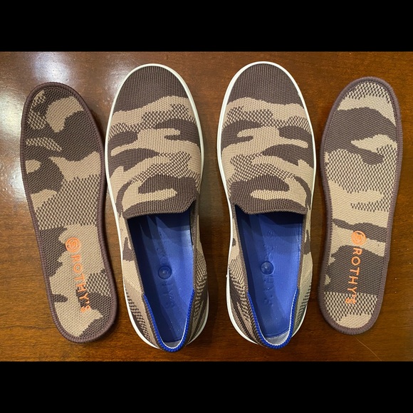 Rothy's Shoes - Rothy’s Sneakers Taupe Camo US9 EUC comes with box and inserts